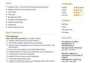 Sample Resume with Microsoft Office Experience Office Manager Resume Sample 2022 Writing Tips – Resumekraft