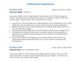 Sample Resume with One Long Term Job Best Executive Resume Templates for 2022 [free Word Downloads]
