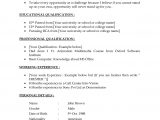 Sample Resume with Only One Job Experience How to Write A Resume with Only One Job – Derel