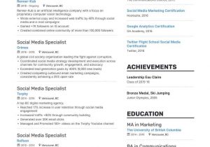 Sample Resume with social Media Links top social Media Marketing Resume Examples & Samples for 2021 …