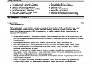 Sample Resumes for Accountants and Financial Professionals top Accounting Resume Templates & Samples