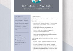 Sample Resumes for Legal Nurse Consultants Free Free Certified Legal Nurse Consultant Resume Template – Word …