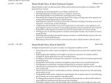 Sample Resumes for Mental Health Professionals Mental Health Nurse Resume & Guide  20 Free Templates