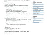 Sample Resumes for Military Entering Civilian Workforce Military Resume Examples & Writing Tips 2022 (free Guide) Â· Resume.io