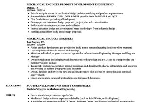 Sample Resumes for New Product Development Engineer Mechanical Product Engineer Resume Sample Engineering Resume …