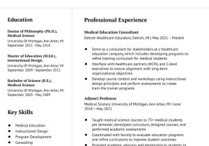 Sample Resumes for Phd for Information Technology Ph.d. Resume Examples for Industry and Non-academic Jobs In 2022 …