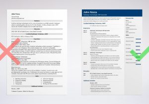 Sample Resumes for X Ray Technician Radiologic Technologist Resume [x Ray Tech Resume Example]