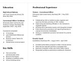 Sample Resumes for Young Man Seeking Police Officer Correctional Officer Resume Examples In 2022 – Resumebuilder.com