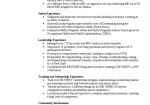 Sample Resumes for Young Man Seeking Police Officer Military Police Officer Resume Sample Pdf Military Police …