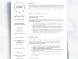 Sample Resumes forright Out Of College New Grad Resume College Grad Resume Template with Initials – Etsy.de