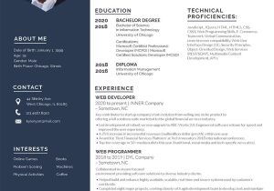 Sample Single Page Senior Management Resume One Page Resume Templates – Design, Free, Download Template.net