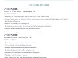 Sample Skills for Office Clerk Resume Office Clerk Resume Example with Content Sample Craftmycv