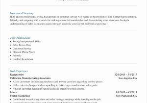 Sample Skills In Resume for Bpo Resume Samples for Call Center Agent In the Philippines – Filipiknow