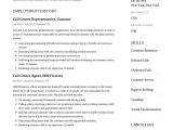 Sample Skills In Resume for Call Center Agent 9 10 Example Call Center Resume Lascazuelasphilly