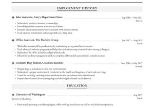 Sample Skills In Resume for Ojt Internship Resume Examples & Writing Tips 2022 (free Guide)