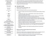 Sample Skills Section Of Resume Physician assistant Physician assistant Resume & Tip Guide  20 Free Templates