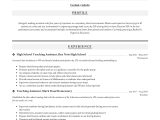 Sample Skils for Teacher S assistant Resume Teaching assistant Resume & Writing Guide  12 Templates Pdf