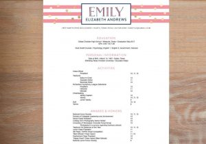 Sample social Resume for sorority Rush What to Include On A sorority Resume