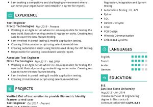 Sample software Testing Resume for 4 Experienced software Tester Resume Example 2022 Writing Tips – Resumekraft