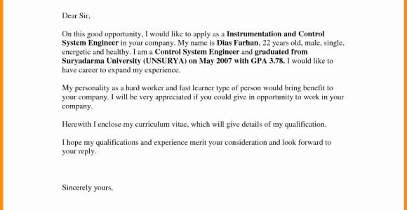 Sample solicited Cover Letter for Resume Letter Of Application Examples Lovely solicited Application Letter …