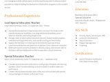 Sample Special Education Student Teacher Resume Special Education Teacher Resume Examples In 2022 – Resumebuilder.com