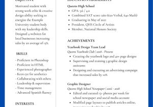 Sample Student Resume for College Admission How to Create the Perfect College Application Resume â Ponder College