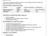 Sample Summary for Resume for Freshers 14 Resume Samples for Freshers