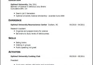 Sample Work Resume with Little Experience Resume Examples Little Work Experience Resume Templates