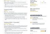 Samples Of Freelance Writer S Resumes Freelance Writer Resume Samples [with 10 Examples] Freelance …