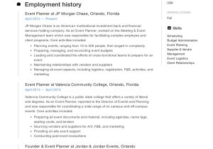 Samples Of Functional Chronological Combination Resumes for event Planners Guide: event Planner Resume 12 Templates Pdf 2022