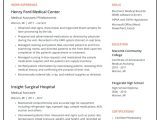 Samples Of Functional Resume for Medical assistant Medical assistant Resume Examples with Experience Wps Office Academy