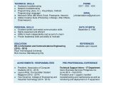 Samples Of Good Resume for Fresh Graduates Sample Resume formats for Fresh Graduates