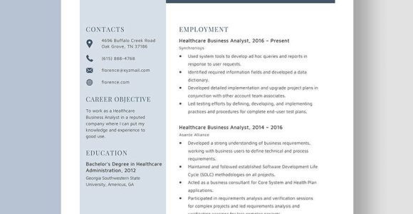 Samples Of Healthcare Business Analyst Resume Healthcare Business Analyst Resume Template – Word, Apple Pages …