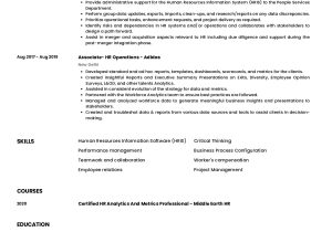 Samples Of Hr Internship Resume In India Sample Resume Of Hr Intern with Template & Writing Guide Resumod.co