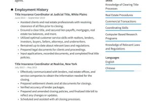 Samples Of Objectives On A Resume for Auto Insurance Title Insurance Coordinator Resume Examples & Writing Tips 2022 (free Samples Of Objectives On A Resume for Auto Insurance Title Insurance Coordinator Resume Examples & Writing Tips 2022 (free