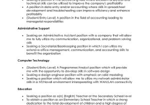 Samples Of Opening Statements for Resume Sample Resume Objective Statement Free Resume Templates Resume …