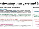 Samples Of Personal Brand Statements On Resumes How to Define Your 7-second Personal Brand Statement