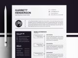 Samples Of Professional Resumes and Cover Letters One Page Resume Template   Cover Letter