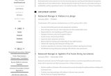 Samples Of Restaurant General Manager Resumes Restaurant Manager Resume & Writing Guide  12 Examples 2020
