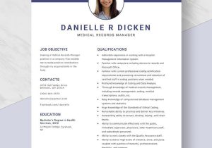 Samples Of Resume for A Health Care Professional Medical Resume Templates – Design, Free, Download Template.net