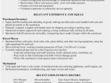 Samples Of Resumes for Older Workers Download 51 Mover Resume Sample