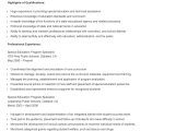 School District Resume Sample Special Education Sample Special Education Program Specialist Resume Teacher …