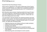 School Teacher Resume Cover Letter Sample Elementary School Teacher Cover Letter Examples – Qwikresume