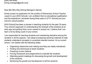 School Teacher Resume Cover Letter Sample Elementary School Teacher Cover Letter Examples – Qwikresume School Teacher Resume Cover Letter Sample Elementary School Teacher Cover Letter Examples – Qwikresume