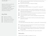 Security Officer Sample Resume No Experience Security Officer Resume Examples In 2022 – Resumebuilder.com
