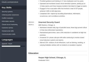 Security Officer Sample Resume No Experience Security Officer Resume: Sample, Job Description & Tips