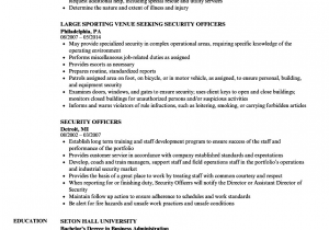 Security Officer Security Guard Resume Sample Resumes for Security Guard Mryn ism