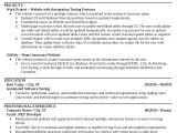 Selenium with Net Sample Resume for 3 Years Experience Need Help Making A Good Resume for Jr .net Developer/ Test …