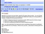Sending Your Resume Via Email Sample Emailing Resume