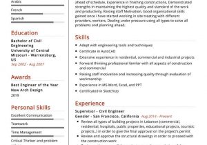 Senior Civil Engineer Resume Sample Free Download the Most Re Mended Professional Civil Engineer Resume